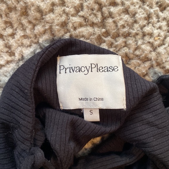 Privacy Please Revolve Strappy BodySuit Size S - Picture 3 of 3